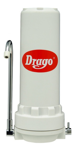 Purificador De Agua Drago Mp70 Filtro Sobre Mesada 12000 Lts
