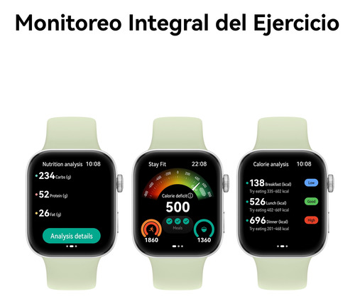 Combo X 2 Smart Watch Huawei Gt5 41mm Blanco Y Fit 3 Negro