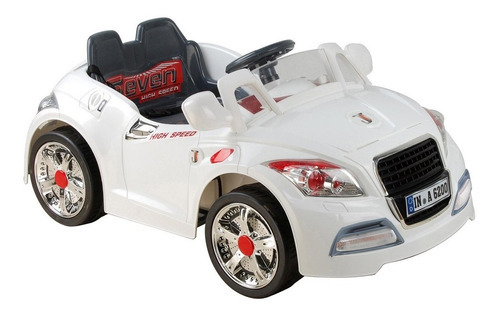 Carro Elétrico Infantil Com Controle Remoto Audi Belfix Cor Branco Voltagem do carregador 6V