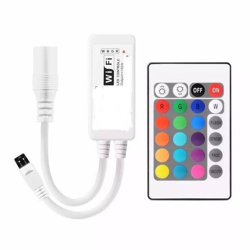 Controle E Controladora Wi-fi Fita Led Rgb Ios E Android