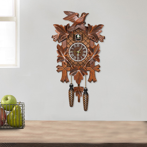 Reloj De Cuco Con Sonido Y Cola Móvil Cl303