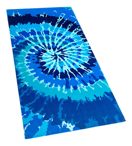 Softerry Toalla De Playa Tie Dye De 30 X 60 Pulgadas, 100% .