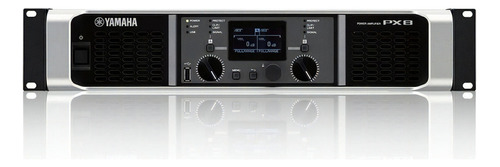 Amplificador Poder Digital/800wx2 A 8 Ohms/ Px8 Yamaha Color Negro Potencia de salida RMS 400 W