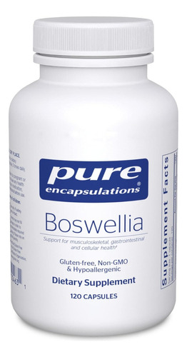 Boswellia Pure Encapsulations 120 Cápsulas