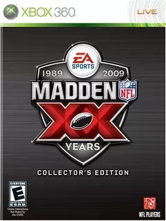 Madden Nfl 09 20th Anniversary Collectors Edition Xbox 360