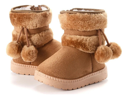 D Botas De Nieve For Niños Y Niñas, Zapatos Infantiles