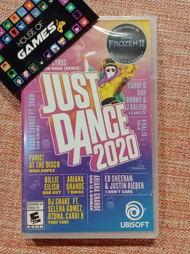 Just Dance 2020 Nintendo Switch Mídia Física Novo Lacrado 