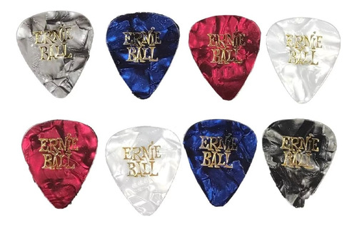 Ernie Ball Puas X 24 Unidades Heavy Picks Made In Usa