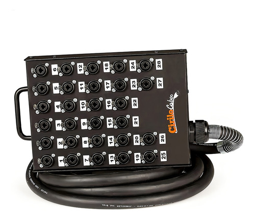 Medusa 48 Vias Com Conectores Combo - 45 Mt