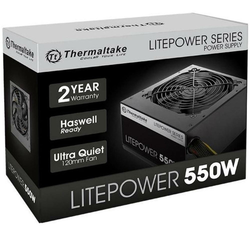 Fuente Pc Thermaltake Gamer 550w Tranza Uruguay