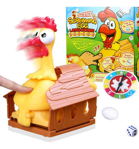 Plástico Lucky Hen Poniendo Huevos Juego De Pasatiempos /