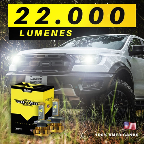 Imagen 4 de 9 de Focos Luxon Pro/ California, 22.000 Lumens (garantía 3años)