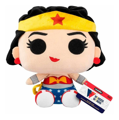 Peluche Funko Pop Dc Wonder Woman Mujer Maravilla