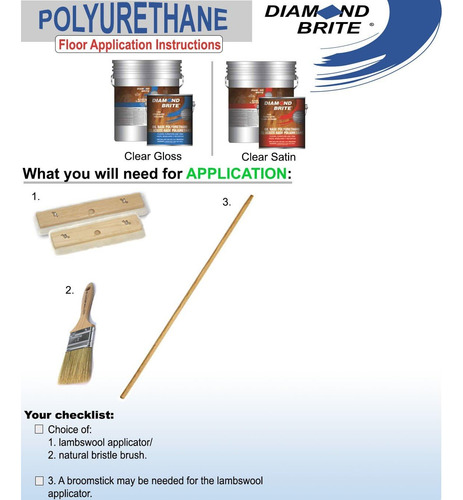 Diamond Brite - Pintura De Poliuretano Brillante Transp...