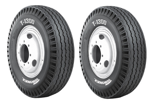 Paquete 2 Llantas 7.50r17 Tornel T-1300 121/116l