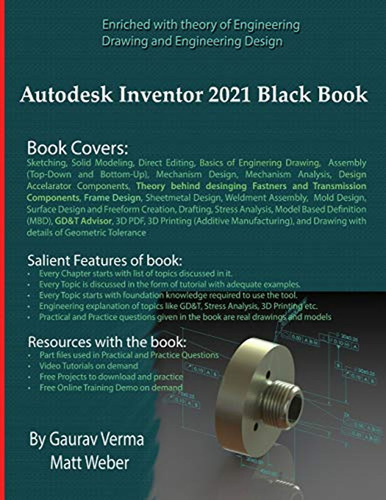 Autodesk Inventor 2021 Black Book (en Inglés) / Verma, Gaura