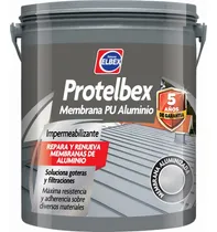 Comprar Membrana Liquida Poliuretanica Protelbex 20kg + 4 Aluminio Aluminio Satinado
