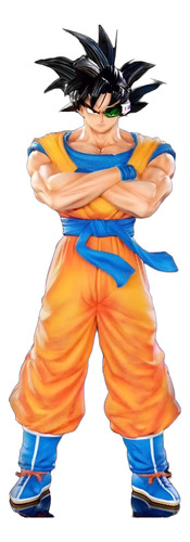 Estatua Goku Con Scouter Version Ginyu Force Arte Gk Dbz