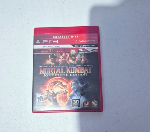 Mortal Kombat Complete Edition Ps3 (Usado)
