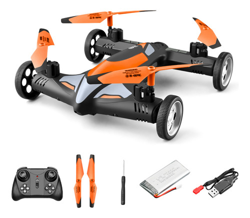 Drone, Coches Voladores, Cuadricóptero Terrestre Con Coche T
