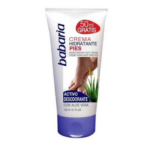 Babaria Crema Hidratante Pies 150ml - Unidad a $150