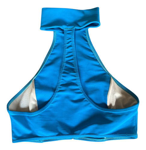 Top De Bikini Y Para Pole Dance Lycra Premium Turquesa 90