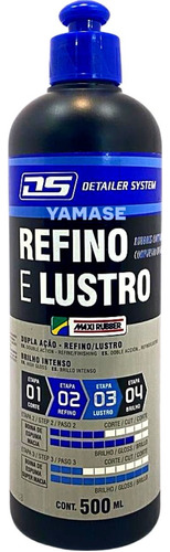 Polidor Refino Lustro Polimento Automotivo Maxi Rubber 500ml 110v/220v