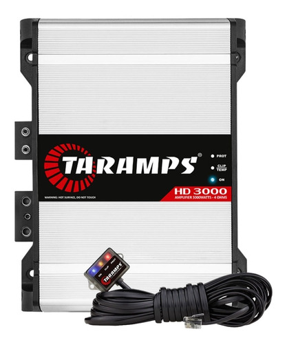 Modulo Amplificador Automotivo Taramps Hd 3000 1c 4 Ohms