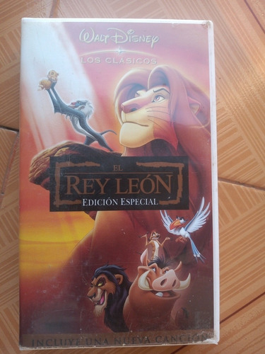 El Rey León Edición Especial Película Vhs (Usado)