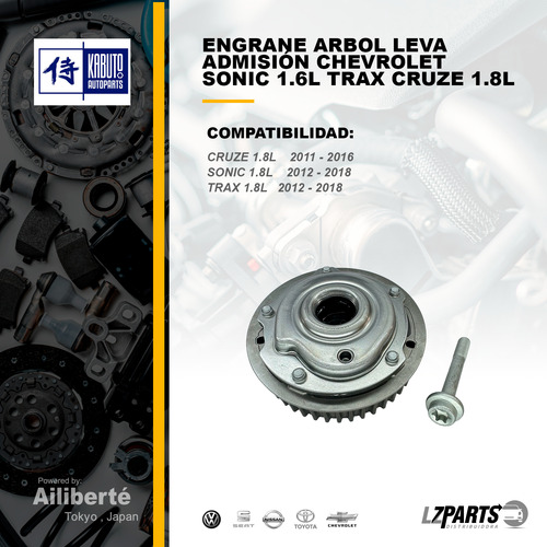 Engrane Arbol Levas Admision Sonic Y Trax 2012 - 2018 1.8l