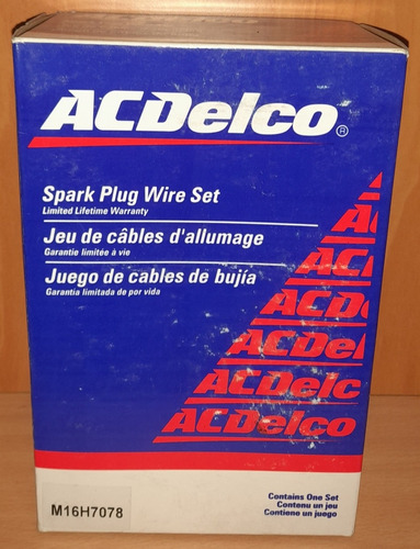 Juego De Cables De Bujía Para Aveo Original Acdelco 