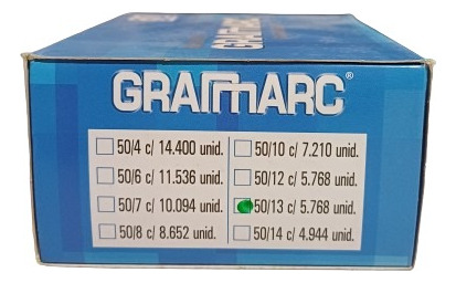 Grampo Para Grampeador Pneumático 50/13 - Com 5.768 Und.