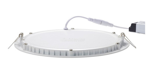 Imagen 4 de 10 de Panel Led 18w Redondo Incrustar 3000k Luz Calida