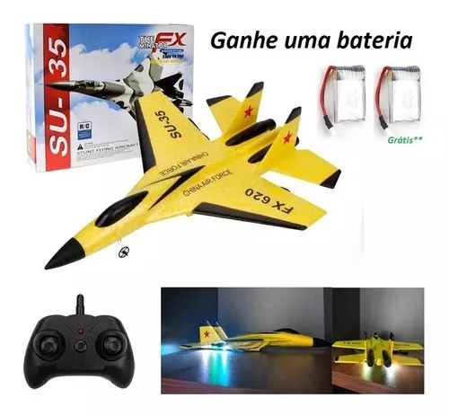 Avião de Controle Remoto - Caça FX