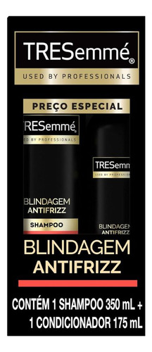 Kit Tresemme Shampoo 350ml+cond 175ml Blindagem Antifrizz