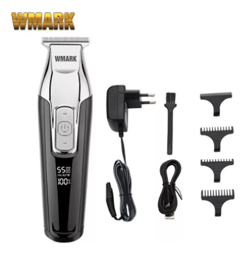 Máquina Wmark C24 De Cabelo E Pezinho Profissional