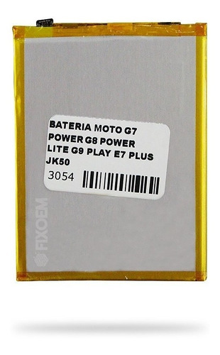 Bateria Compatible Con Moto G7 Power G8 Power Lite Jk50