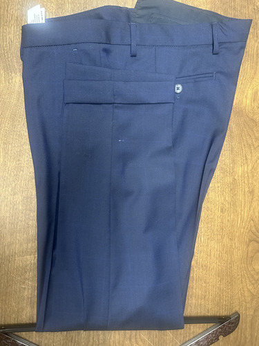 Traje 2 Piezas Massimo Dutti Azul Marino 44r (Usado)