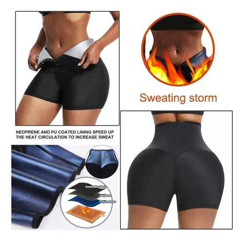 Sudor Sauna Body Shaper Pantalones Adelgazar Pérdida De Peso