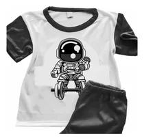 Comprar Pijamas Adultos Con Varios Impresos De Astronautas - 0925