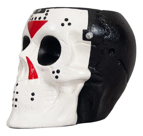 Imagen 2 de 2 de Jason Voorhees - Viernes 13 - Calavera Decorativa - Cenicero