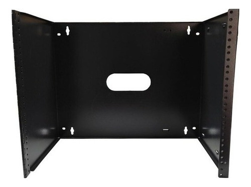 Rack De Pared Abierto Metalnet De 9u Super Resistente Negro