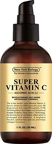 Suero De Vitamina C De New York Biology Para El Rostro
