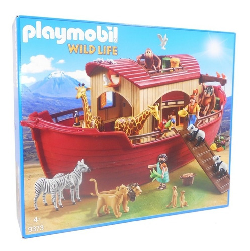 Imagen 1 de 6 de Playmobil Arca De Noe Y Animales 9373 Wild Life Original Edu