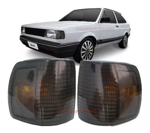 Juego 2 Faros De Giros Fume Vw Gol G1. Senda Y Saveiro G1