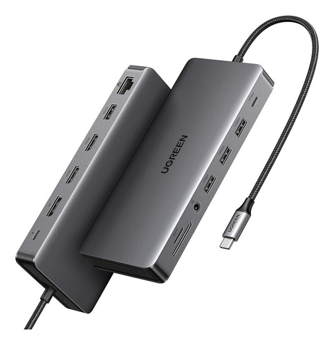 Adaptador Multipuertos 13 En 1 Usb C 4k60hz Ugreen 15978 Col