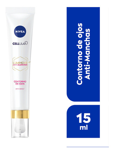 Contorno De Ojos NIVEA Luminous Ácido Hialurónico 15ml