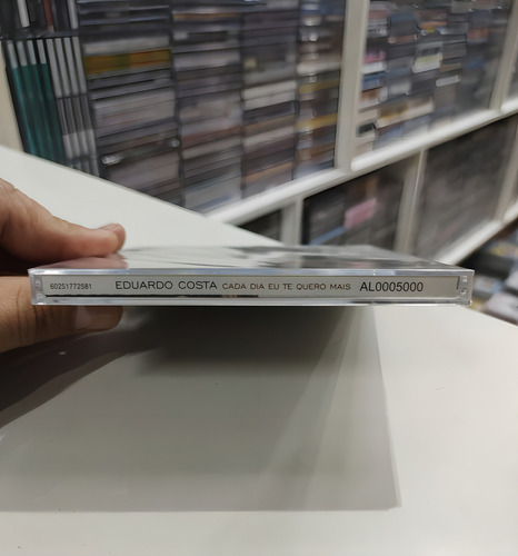 CD de Eduardo Costa 2008 - Cada Dia Eu Te Quero Mais - Versión álbum en acrílico sellado