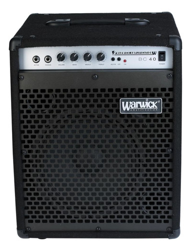 Warwick Combo De Bajo Bc 40 Amplificador Para Bajo