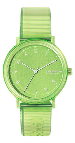 Relógio Feminino Skagen Aaren Verde 2 Anos